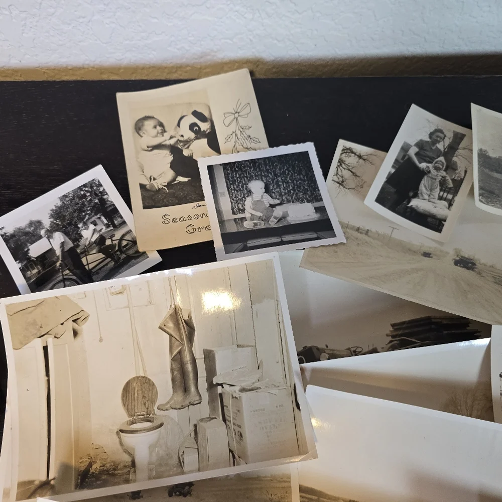 Vintage Black And White Photo Collection